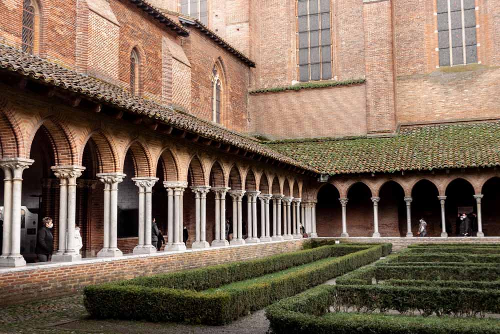 Claustros do Convento dos Jacobinos em Toulouse