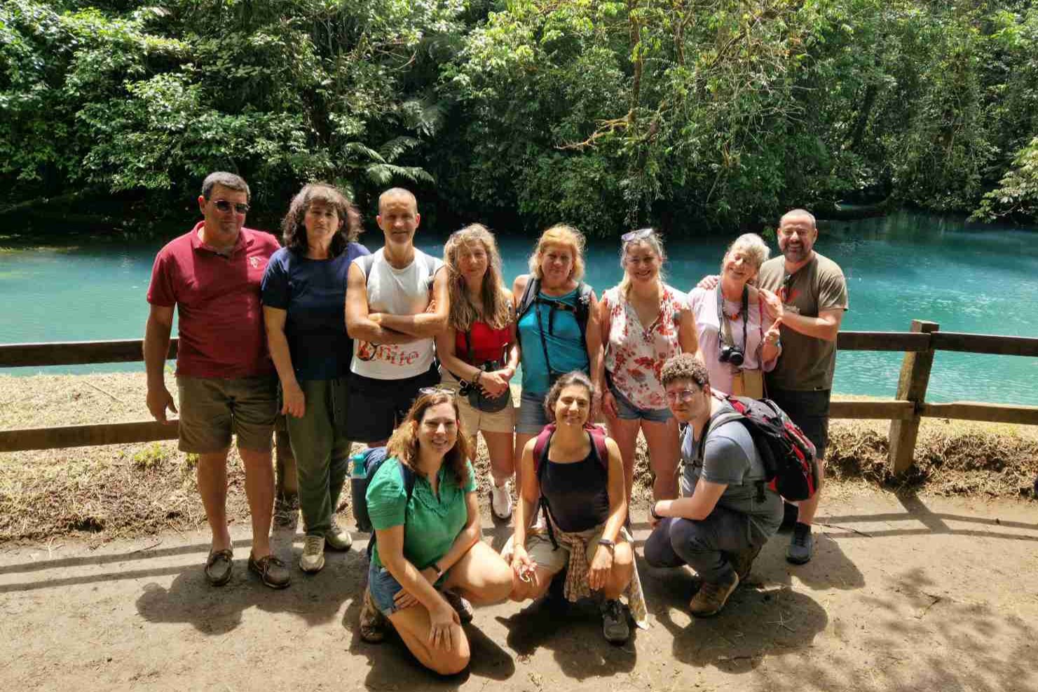 Grupo de Viagem na Costa Rica