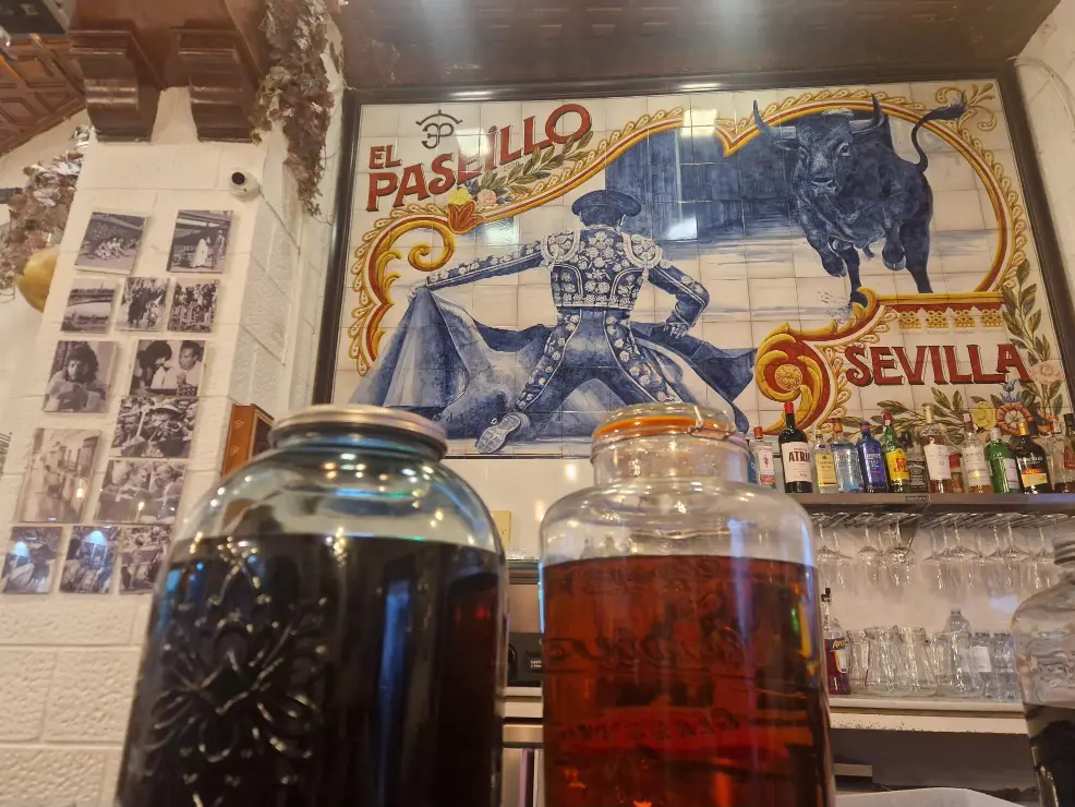Azulejos do Restaurante El Paseíllo
